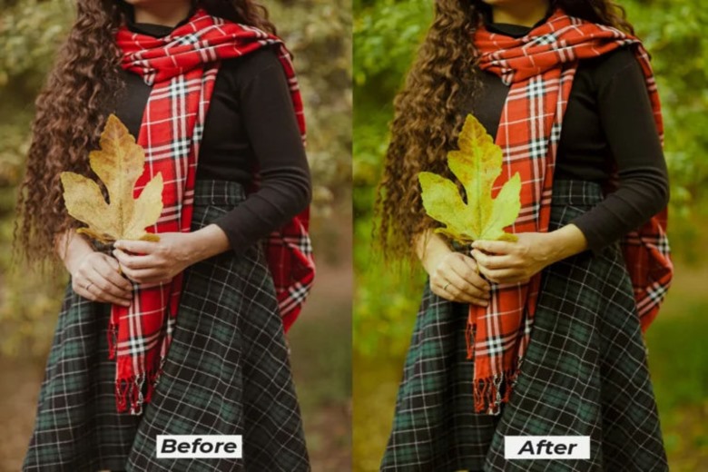 Hello Yellow lightroom presets for desktop and mobile 8种黄色色调LR预设