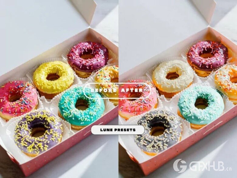 Yummy Food Lightroom Presets 12个美食LR预设