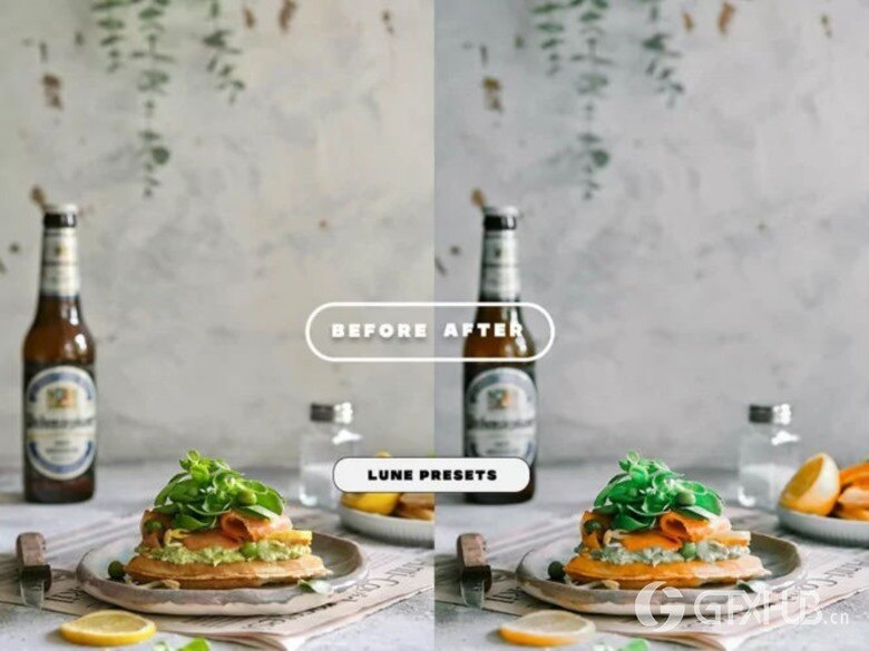 Yummy Food Lightroom Presets 12个美食LR预设