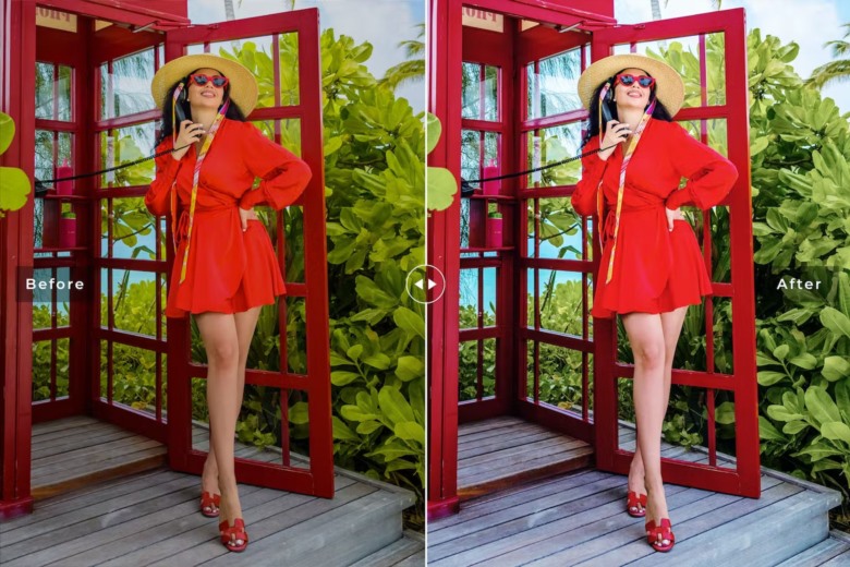 Red Beryl Mobile & Desktop Lightroom Presets