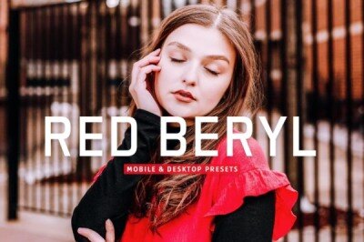 Red Beryl Mobile & Desktop Lightroom Presets