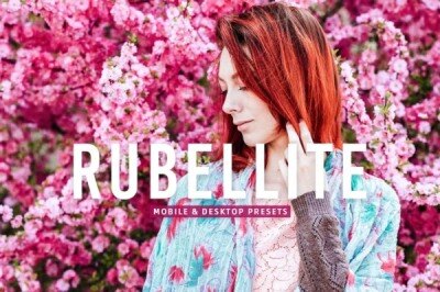 Rubellite Mobile & Desktop Lightroom Presets 粉色系LR预设