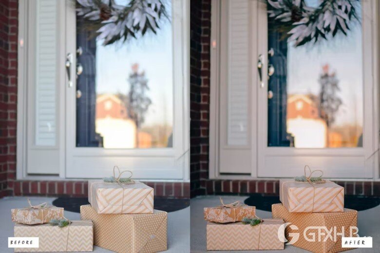 15 Christmas Lightroom Presets 15个圣诞Lightroom预设