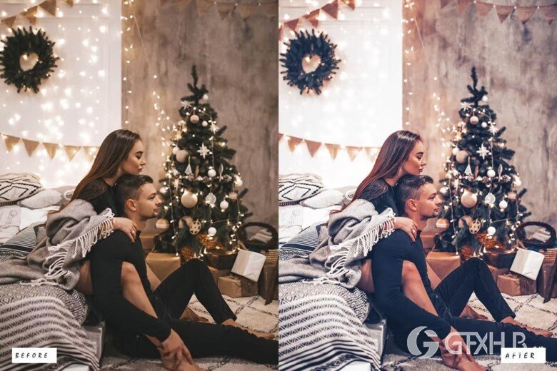 15 Christmas Lightroom Presets 15个圣诞Lightroom预设