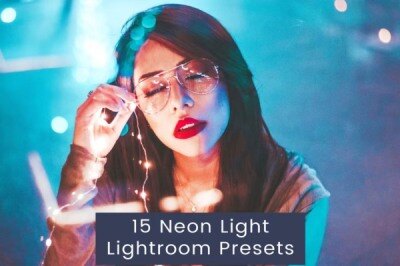15 Neon Light Lightroom Presets 15个都市夜景霓虹灯Lightroom 预设