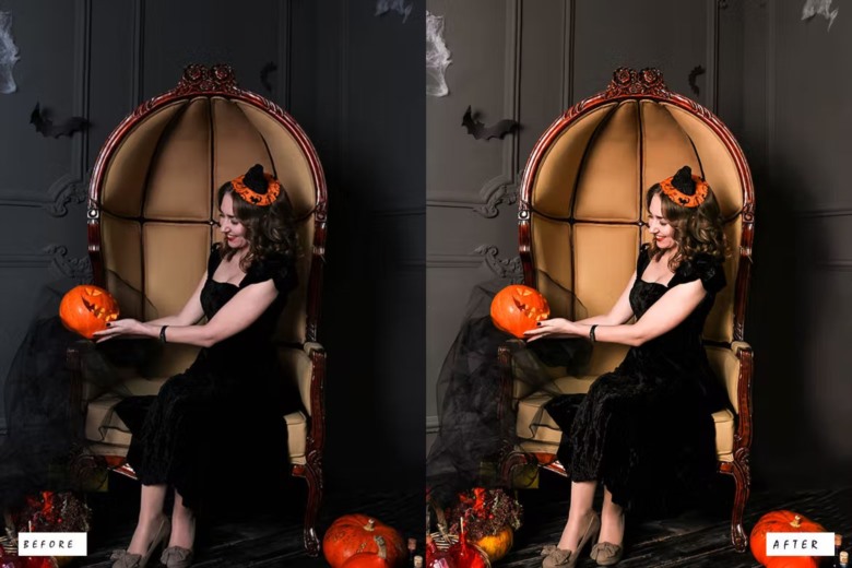 15 Halloween Lightroom Preset 15个万圣节Lightroom预设