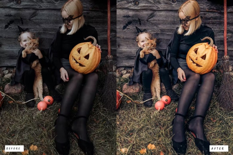 15 Halloween Lightroom Preset 15个万圣节Lightroom预设