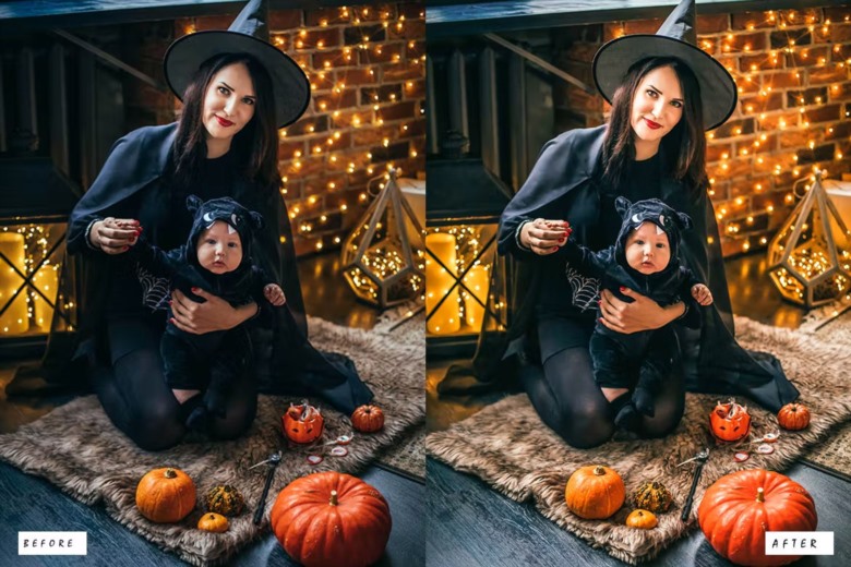 15 Halloween Lightroom Preset 15个万圣节Lightroom预设