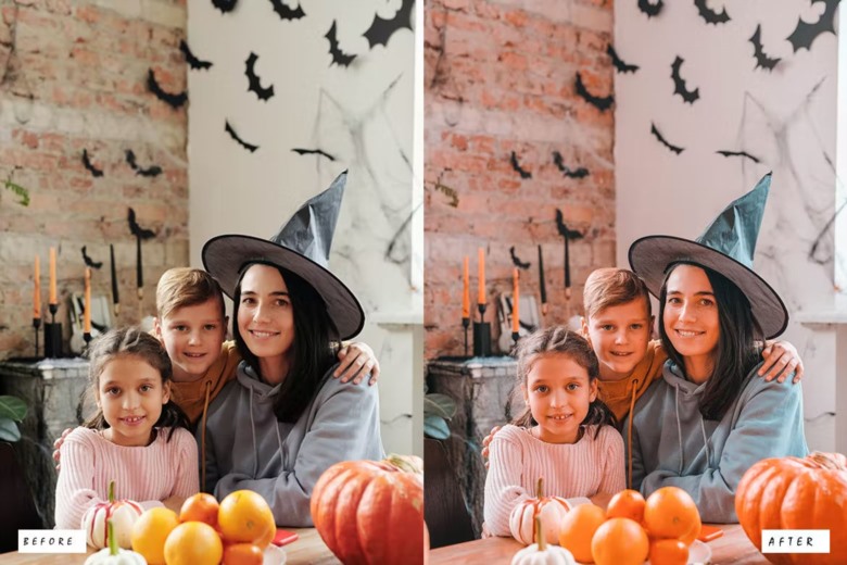 15 Halloween Lightroom Preset 15个万圣节Lightroom预设