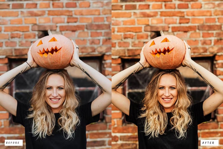 15 Halloween Lightroom Preset 15个万圣节Lightroom预设