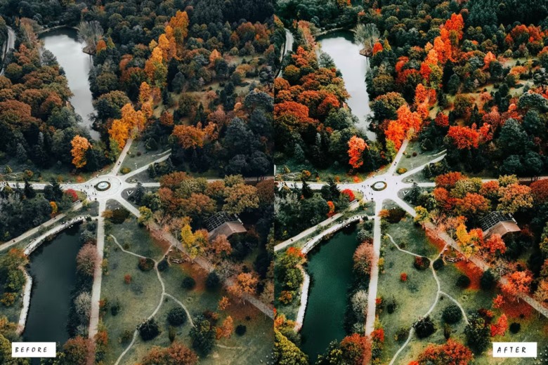 20 Utopia Landscape Lightroom Presets 20个乌托邦景观Lightroom预设