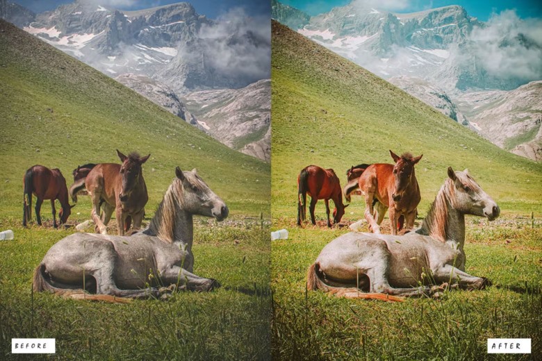20 Utopia Landscape Lightroom Presets 20个乌托邦景观Lightroom预设