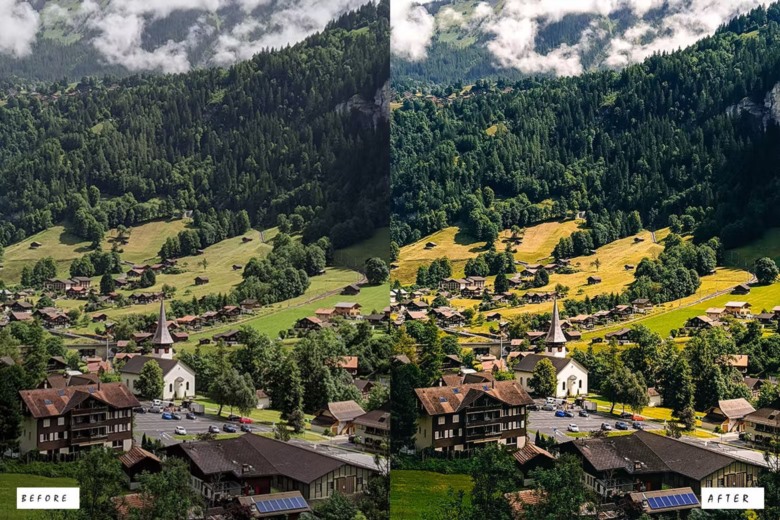 20 Utopia Landscape Lightroom Presets 20个乌托邦景观Lightroom预设