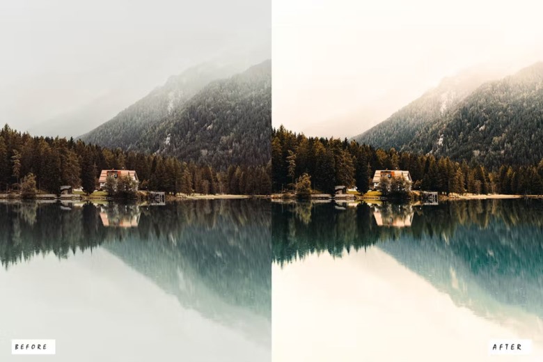 20 Utopia Landscape Lightroom Presets 20个乌托邦景观Lightroom预设