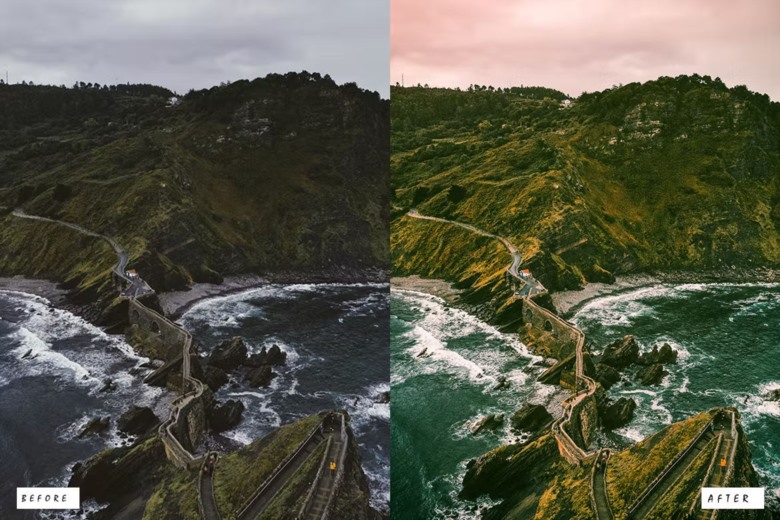 30 Nature HDR Lightroom Preset 30个自然风景 HDR Lightroom预设