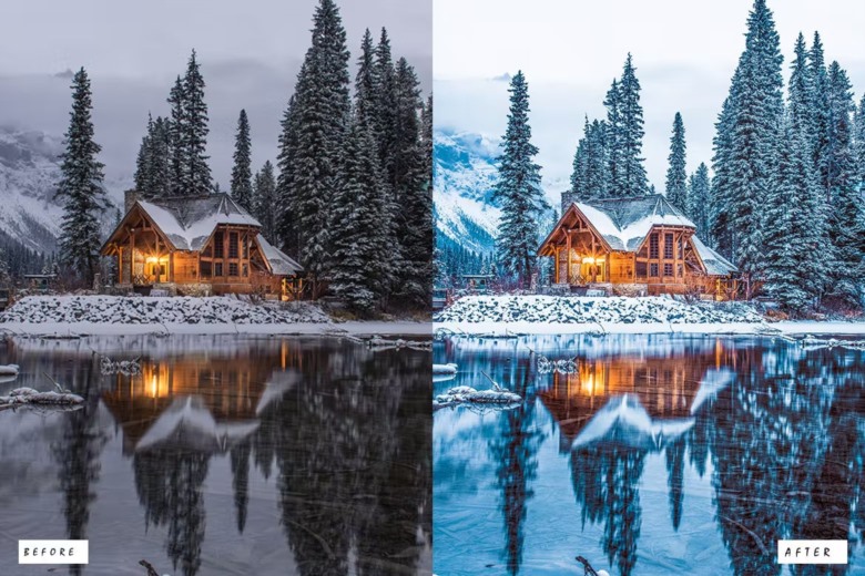 30 Nature HDR Lightroom Preset 30个自然风景 HDR Lightroom预设