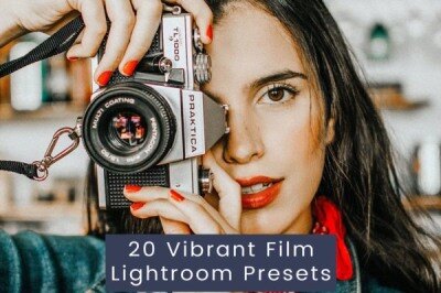 20 Vibrant Film Lightroom Presets 20个充满活力的胶片风格Lightroom预设