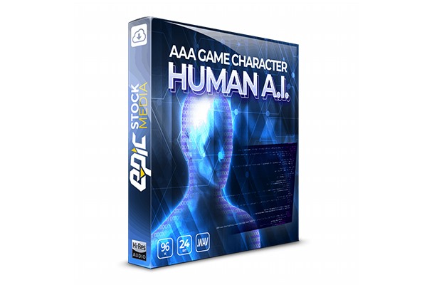 338个游戏角色人类AI科幻游戏音效 Epic Stock Media - AAA Game Character Human AI