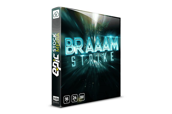 100个史诗般电影预告片音效 Epic Stock Media – BRAAAM Strike