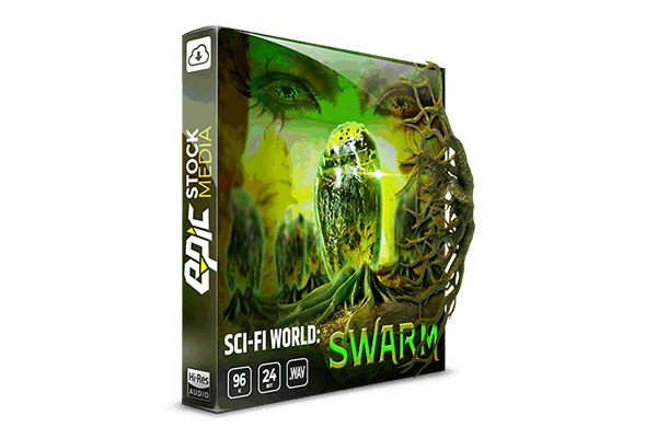 141个科幻氛围循环音效 Epic Stock Media - Sci-fi World: Swarm – Game Ambience Loop Library