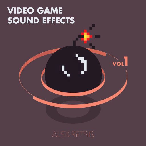 99种复古未来主义视频游戏音效 Alex Retsis - Video Game Sound Effects Vol.1