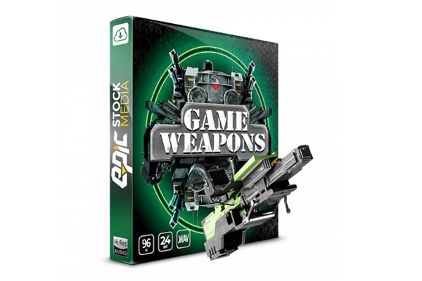 1557种游戏武器枪支和火器战争音效 Epic Stock Media - Game Weapons Gun & Firearm Sound Effects