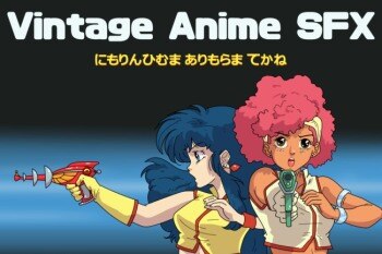 350个80年代和90年代的经典动漫音效 Moon Echo Audio Vintage Anime SFX