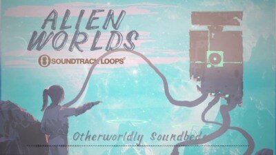 配乐循环外星世界复古科幻音效 Soundtrack Loops Alien Worlds Retro Sci-Fi Soundscapes And Effects