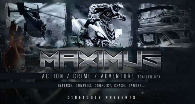 853种尖端的电影音效 充满悬念活力侵略性 Cinetools - Maximus