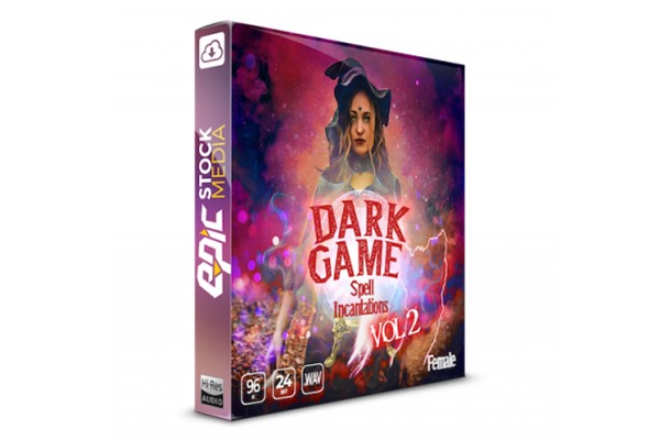 女性黑暗游戏法术咒语之声 Epic Stock Media - Dark Game Spell Incantation Voices Female Vol 2