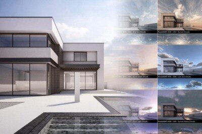 9张动态范围全景天空贴图 Purelight HDRI Sky Panoramas