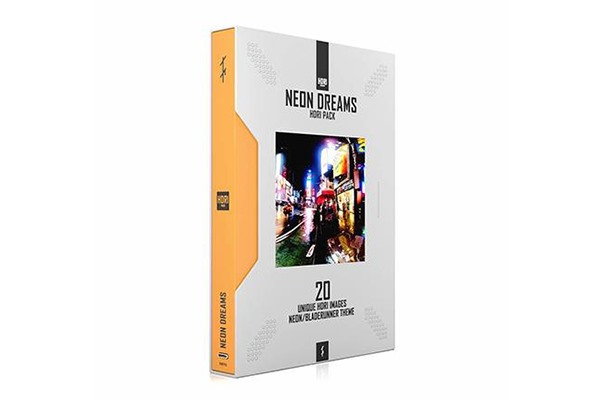 20张夜景全景环境贴图 Gumroad – TFM HDRI Pack – Neon Dreams and Highline