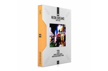 20张夜景全景环境贴图 Gumroad – TFM HDRI Pack – Neon Dreams and Highline