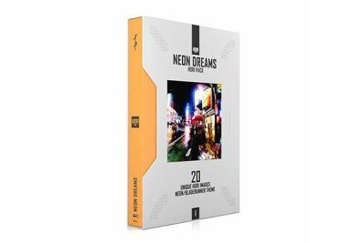 20张夜景全景环境贴图 Gumroad – TFM HDRI Pack – Neon Dreams and Highline