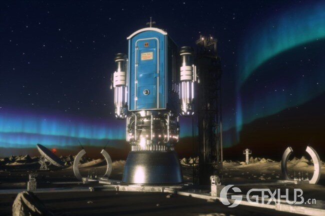 20个高分辨率外太空北极光动态贴图 HDRI GreyScaleGorilla HDRI Collection - Space