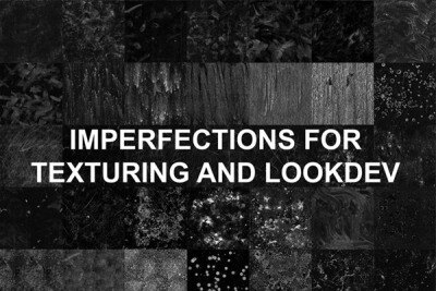 表面污垢缺陷高光遮罩贴图 Gumroad – Imperfections for Texture and Look Dev
