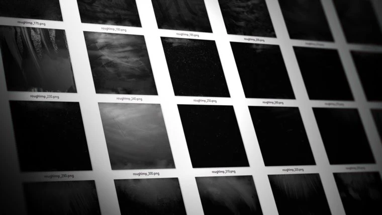 粗糙度缺陷44个2k纹理贴图 ArtStation - Roughness Imperfection 44 2k Texture maps