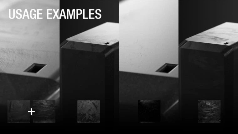 粗糙度缺陷44个2k纹理贴图 ArtStation - Roughness Imperfection 44 2k Texture maps