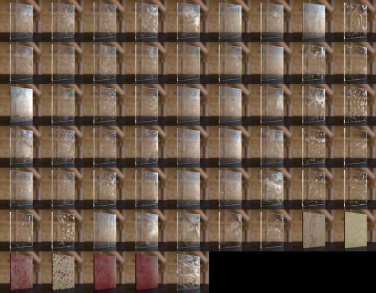 4K污垢灰尘指纹高光遮罩贴图 Mastering CGI - Surface Collection 2.0