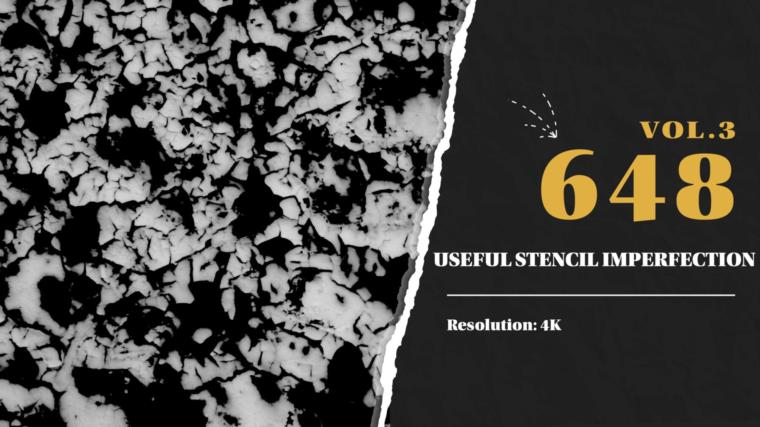 Artstation - MEGA PACK - 648 High Quality Useful Stencil Imperfection (9 Categories) vol.3