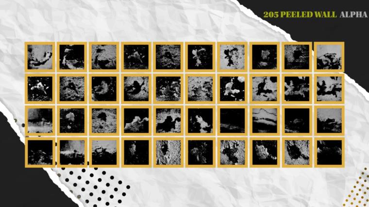 Artstation - MEGA PACK - 648 High Quality Useful Stencil Imperfection (9 Categories) vol.3
