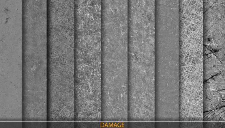 100个实用缺陷高光遮罩贴图 ArtStation - MEGA PACK 100 Practical and useful Stencil imperfection VOL 4