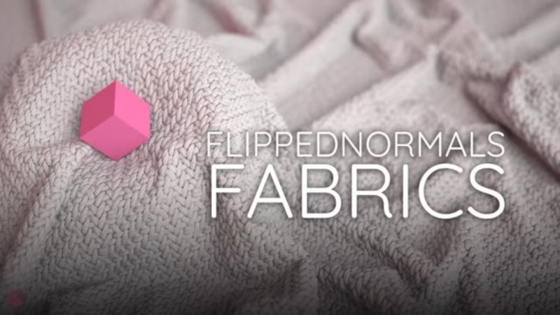 20种纺织面料贴图 Artstation - Flippednormals Fabric Textures package