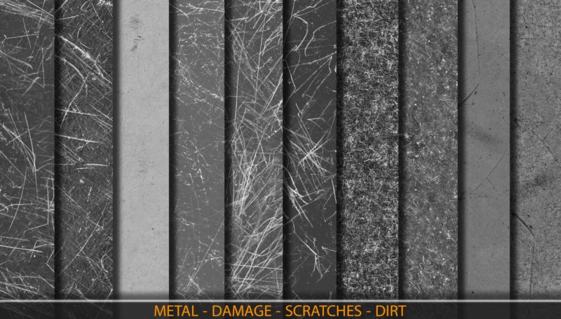 200个实用缺陷高光遮罩贴图 ArtStation - MEGA PACK 200 Practical and useful Stencil imperfection VOL 3
