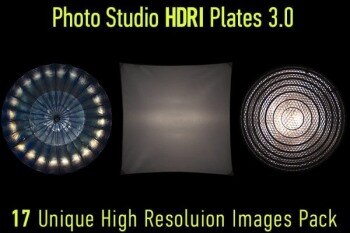 HDRI摄影棚照明  Artstation – Photo Studio Light Plates HDRI vol 3.0