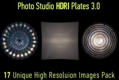 HDRI摄影棚照明 Artstation – Photo Studio Light Plates HDRI vol 3.0