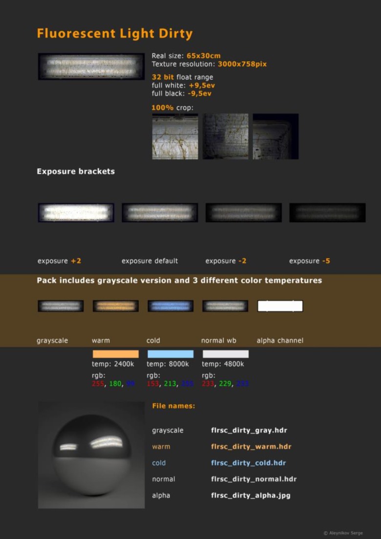 HDRI摄影棚照明 Artstation - Photo Studio Light Plates HDRI vol 4.0
