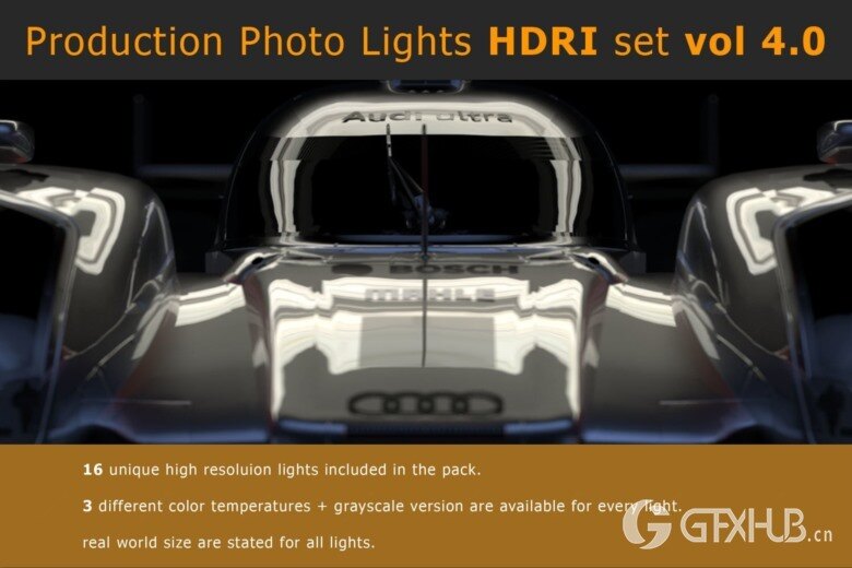 HDRI摄影棚照明 Artstation - Photo Studio Light Plates HDRI vol 4.0