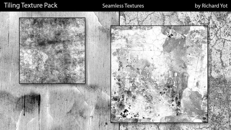 100种高质量无缝平铺高光遮罩贴图 Gumroad – Tiling Texture Pack - Seamless Textures
