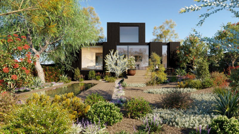80种澳大利亚景观园艺树木灌木3D模型 Bundle 22 Australian Home & Garden 02
